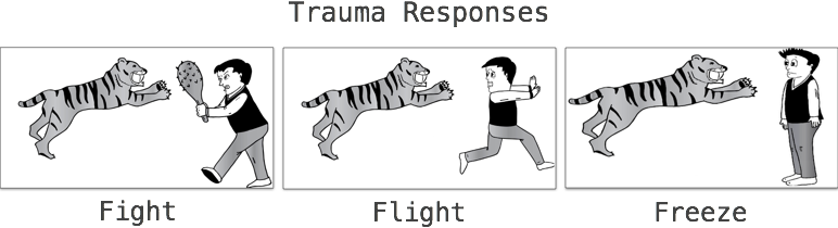 Trauma Responses - Fight/Flight/Freeze